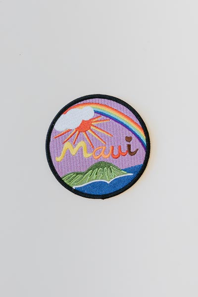 Embroidered Patch - Maui Mountains