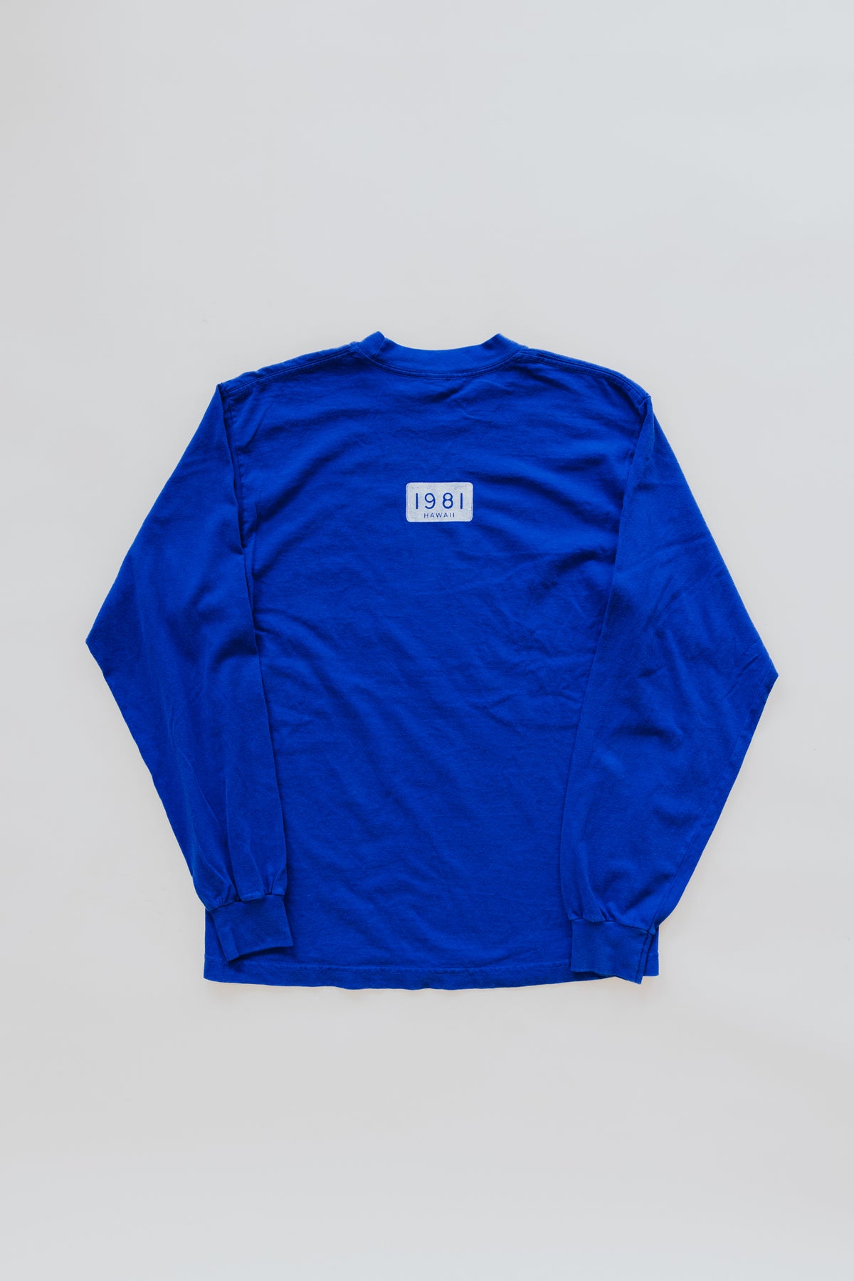 Long Sleeve Whale Dance Tee - Royal
