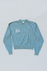 Cropped Longsleeve Tee - Glass Float Mermaid thumbnail