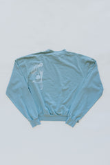 Cropped Longsleeve Tee - Glass Float Mermaid thumbnail