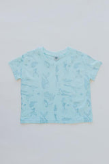 Organic Cotton Crop Tee - Mermaid Party thumbnail