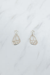 Wings Hawaii signature butterfly Mini Wings earring charms in sterling silver. Charms for hoop earrings. Fine jewelry handmade in Maui. Modern, elevated charm earrings to mix, match, customize. 