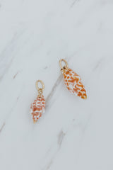 Wings Hawaii Miter Shell necklace charms in 14k gold-filled. Fine shell jewelry handcrafted in Maui. Modern beachy charm necklaces handmade with authentic Hawaiian sea shells.  thumbnail