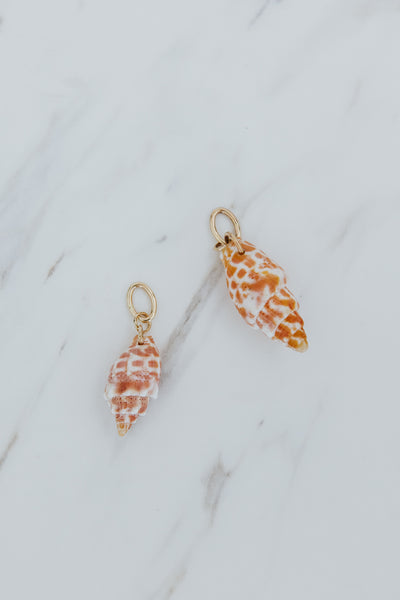 Necklace Charms - Miter Shell Charms