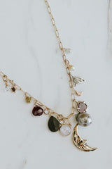 Charm Necklace - Moon thumbnail