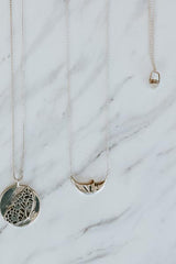 Sleeping Moon Necklace thumbnail