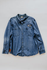 Moon Phase Denim Shacket thumbnail