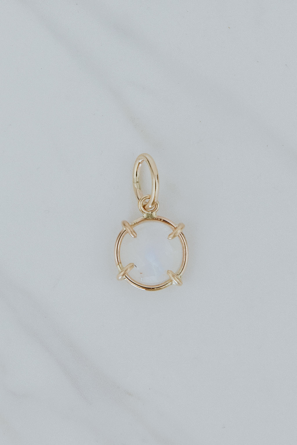 wings hawaii single necklace charm mini moonstone 14k yellow gold-filled. Charm Bar mix and match charm necklaces