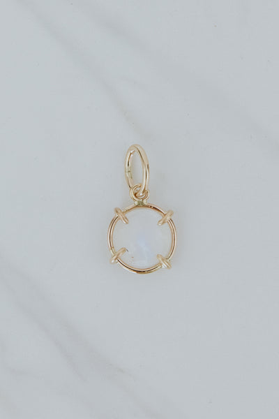 Necklace Charm - Mini Moonstone | GF