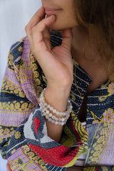 Stretchy Beaded Bracelet - Moonstone thumbnail