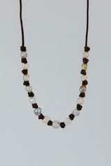 Knotted Freshwater Pearl Layering Necklace thumbnail