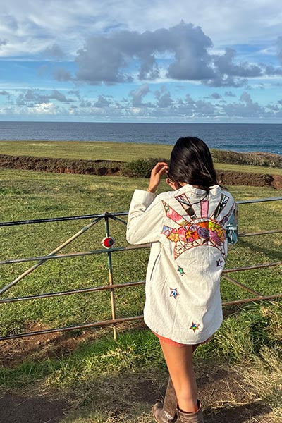 Sun + Moon Linen Blouse - Natural