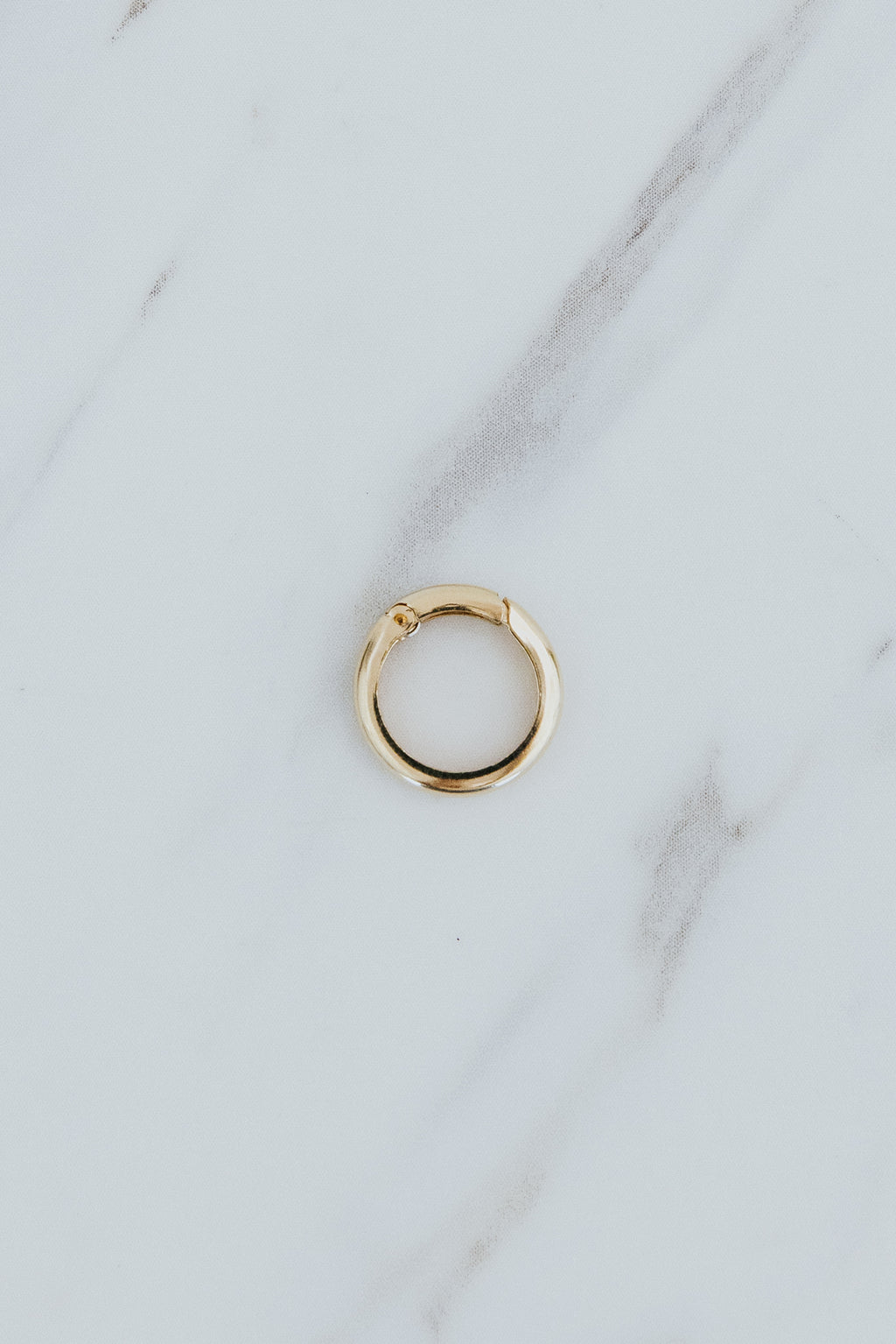 Wings Hawaii Circle Connector charm jewelry accessory in 14k gold-filled. Add charms to any necklace. Creative, stylish, and easy charm jewelry customization piece handmade in Maui. 
