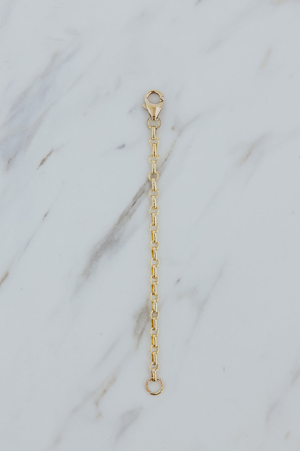 Wings Hawaii Mixed Link necklace extender chain in 14k gold-filled for modern charm necklaces Fine jewelry handcrafted in Maui. 