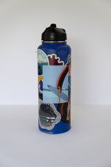 Surfer Girl Sticker - Neutral Rainbow Surf thumbnail