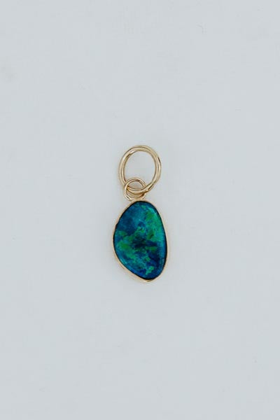 Opal Aura Charm | 14k