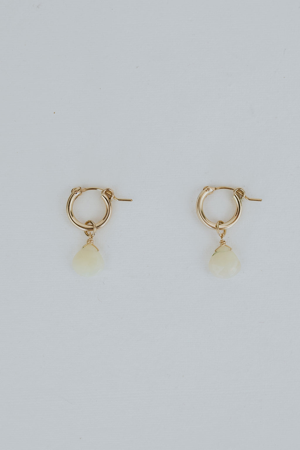 Charm Hoops - Ethiopian Opal | Petite