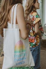 Posi Vibes Tote Bag thumbnail