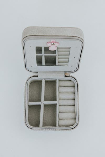 wings hawaii handpainted travel jewelry case 