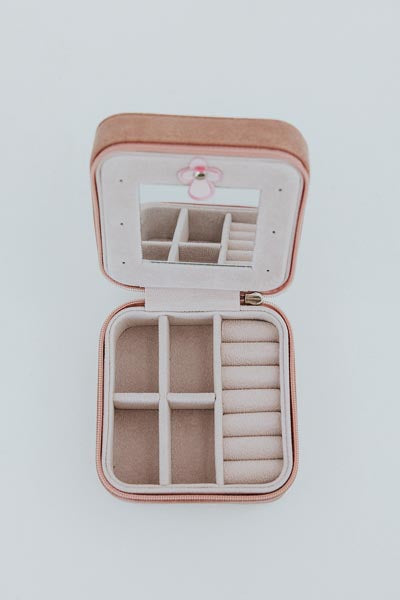 wings hawaii handpainted travel jewelry case 