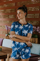 Aloha Palms Retro Pull-on Shorts thumbnail