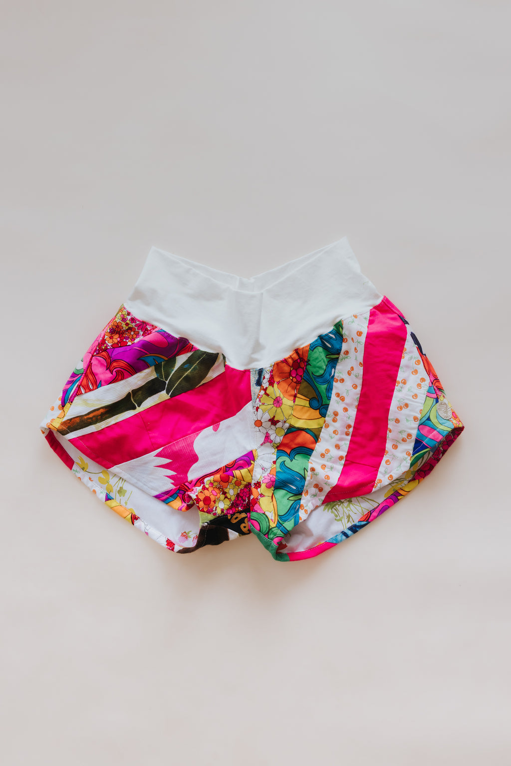 Patchwork Pau Hana Shorts - Tropic Rush