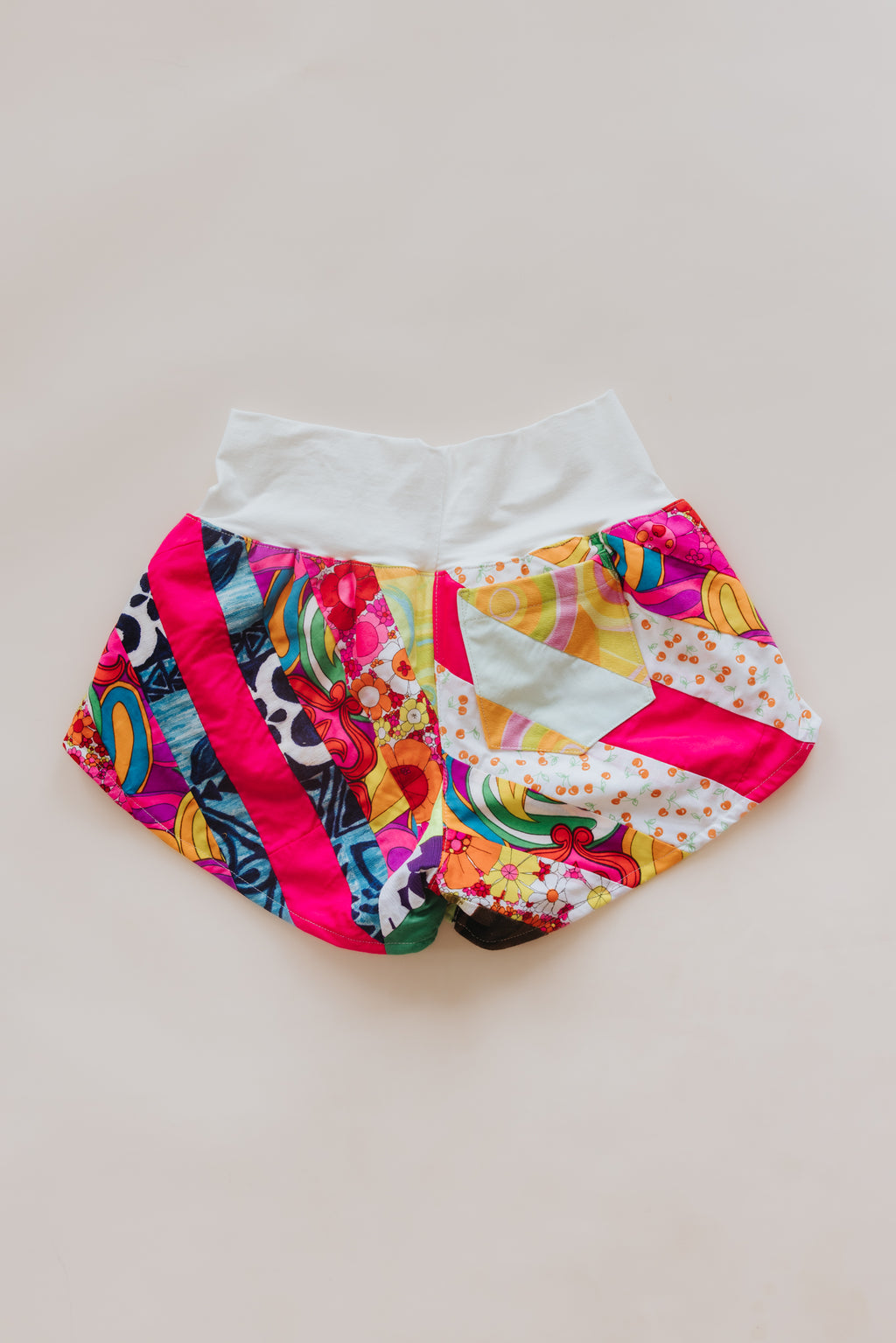 Patchwork Pau Hana Shorts - Tropic Rush