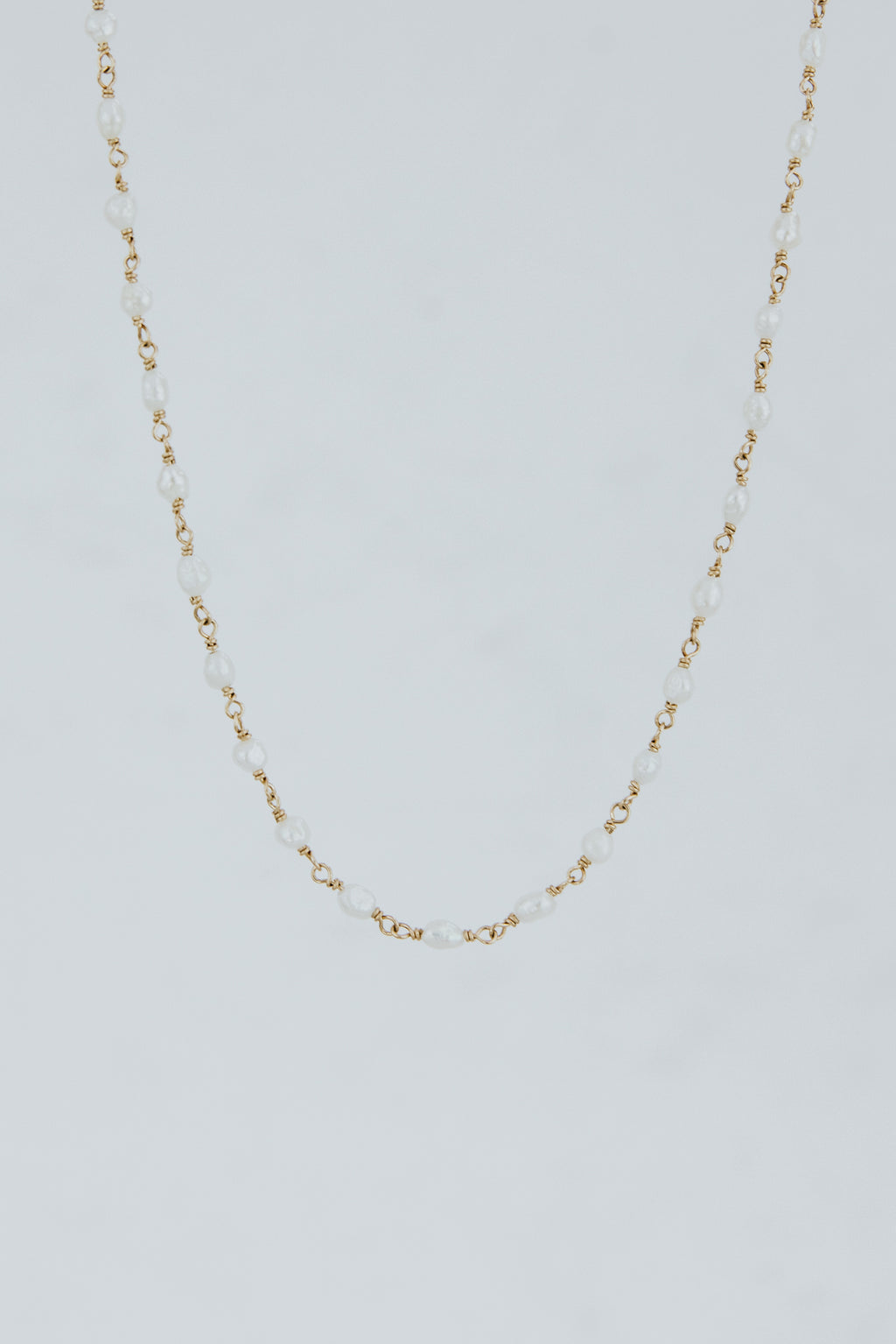 Tiny Freshwater Pearl Choker - GF