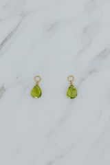 Gemstone Earring Charms - Green Tones thumbnail
