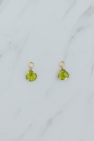 Earring Charms - Peridot | GF