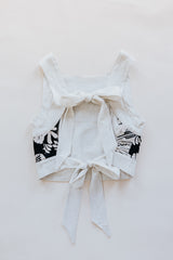 Pinafore Crop Top - Hana Nightfall thumbnail