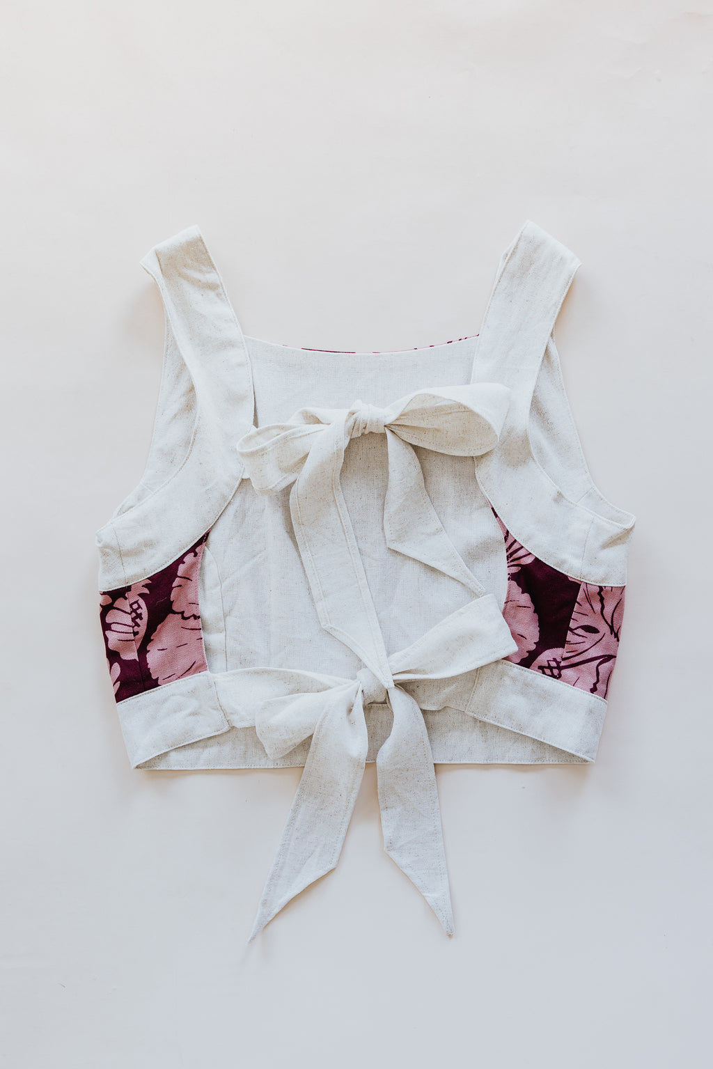 Pinafore Crop Top - Hana Garden