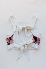 Pinafore Crop Top - Hana Garden thumbnail