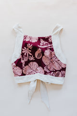 Pinafore Crop Top - Hana Garden thumbnail