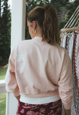 Cropped Sweatshirt - Seashell Pink thumbnail