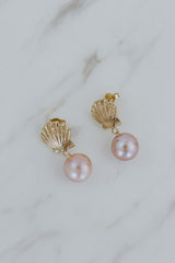 Siren Song Stud Earrings | 14k thumbnail