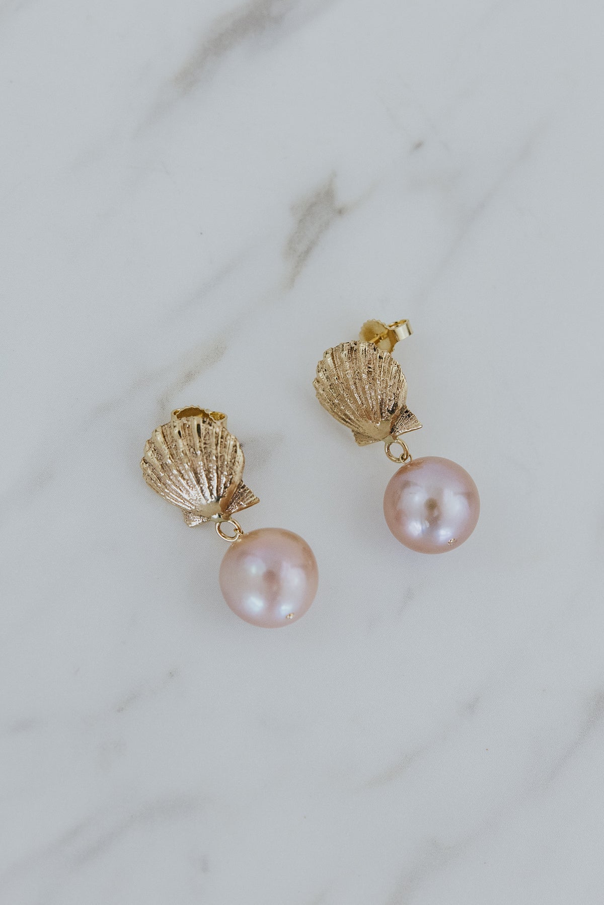 Siren Song Stud Earrings | 14k