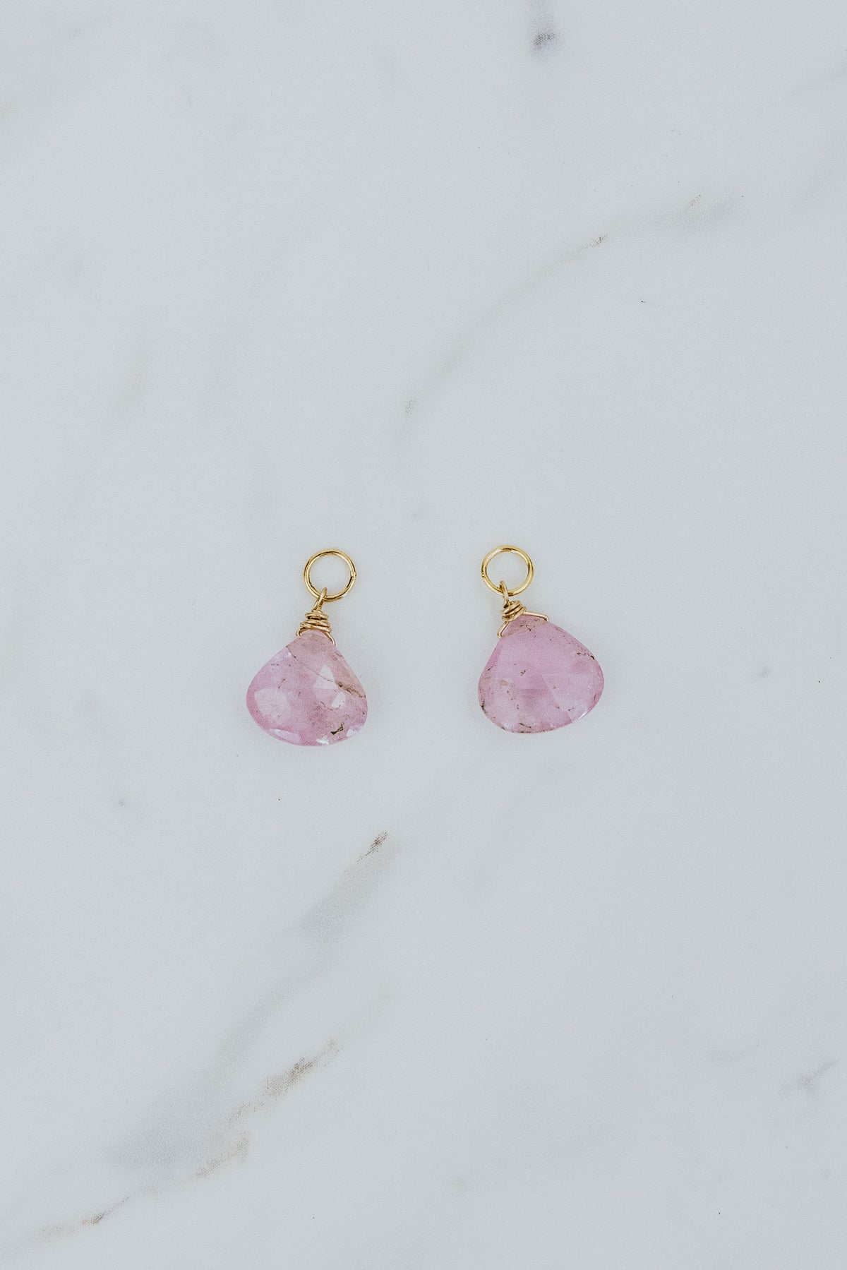 Gemstone Earring Charms - Tourmaline