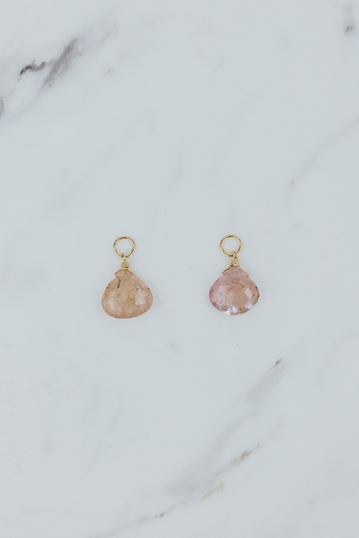 Gemstone Earring Charms - Tourmaline