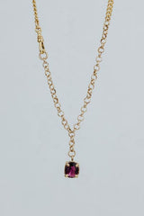 Tourmaline FOB Necklace thumbnail