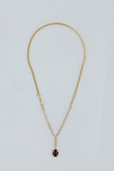 Tourmaline FOB Necklace thumbnail