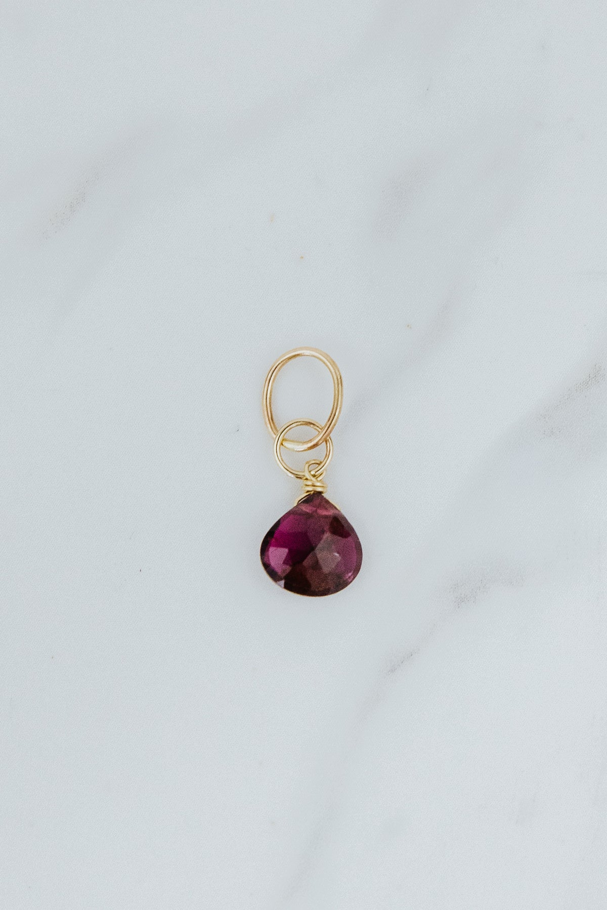 Necklace Charms - Gemstone Beads | 14k