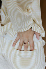 wings hawaii prong-set peach tourmaline ring in 14k gold-fill  thumbnail