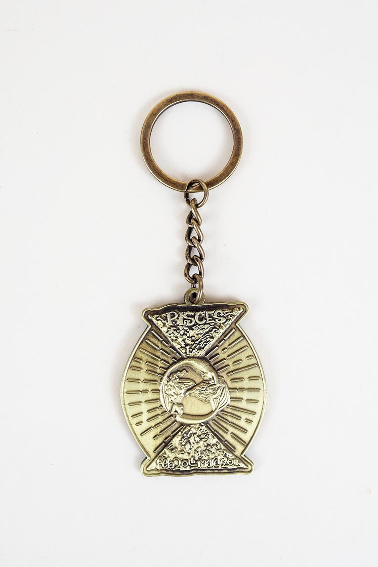 Wings Hawaii zodiac mermaid keychain - Pisces