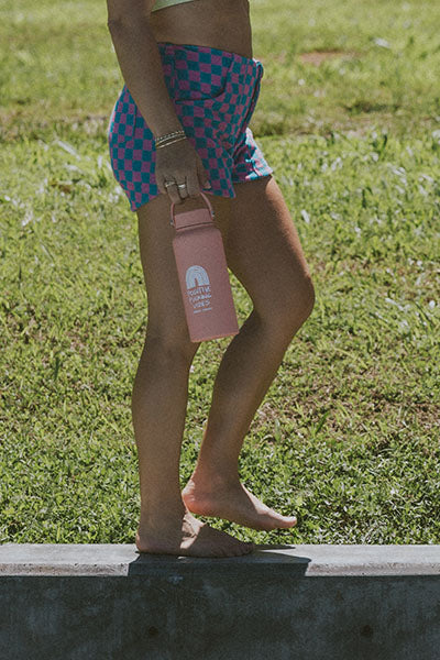 Posi Vibes Water Bottle - Cotton Candy