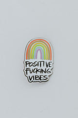 Enameled Pin - Positive Vibes thumbnail