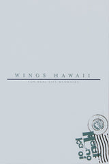 Wings Hawaii postcard - back thumbnail