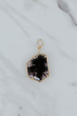 Necklace Charm - Trapiche Amethyst | GF thumbnail