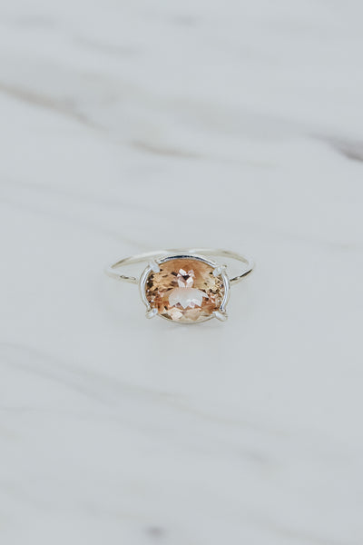 Prong Set Ring - Sunstone | SS