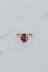 Prong Set Rings - Ruby thumbnail